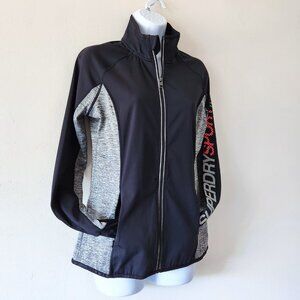 NWOT by SuperDry Sport Gray Full Zip Jacket . Sz XL